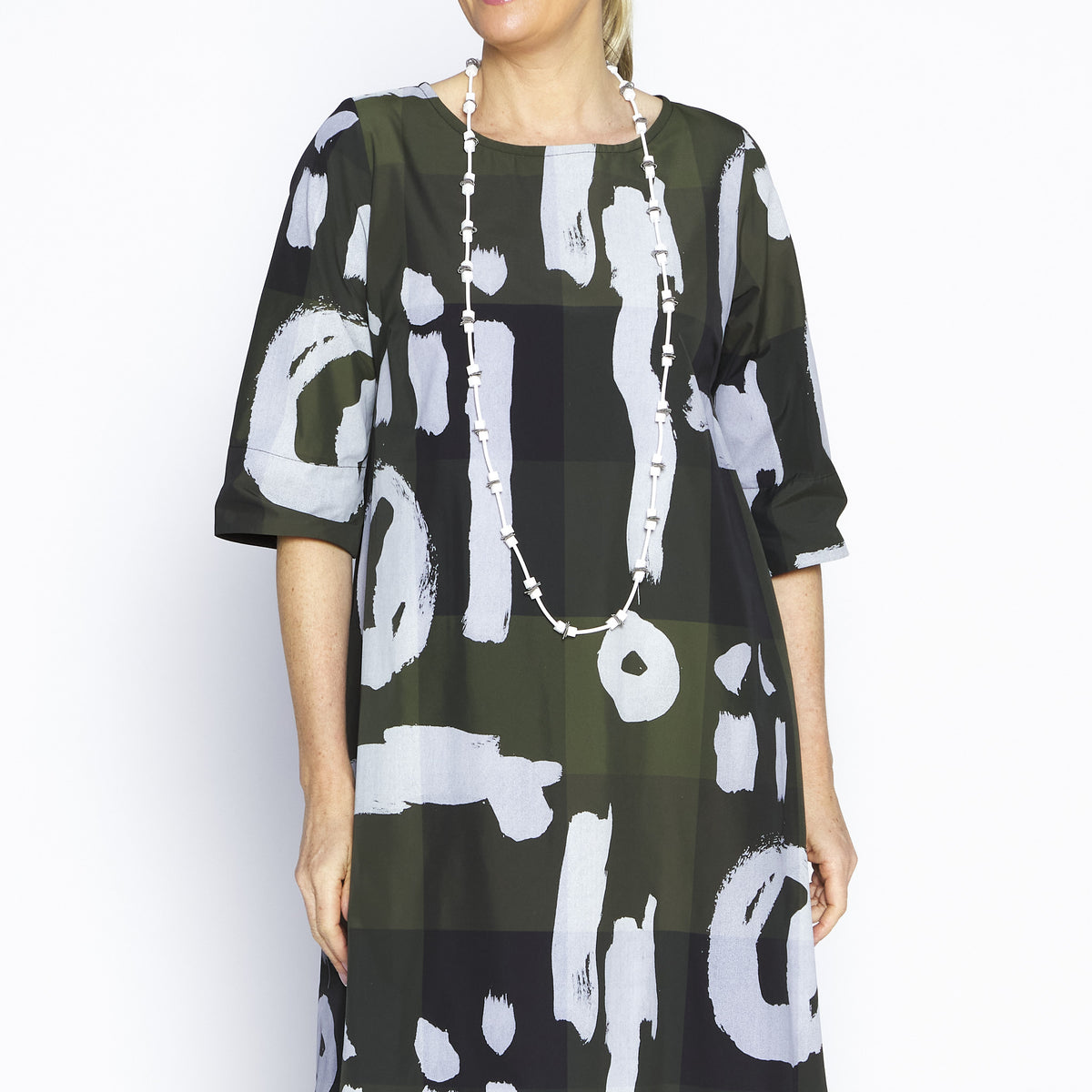 Toni Khaki Dress
