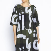Toni Khaki Dress