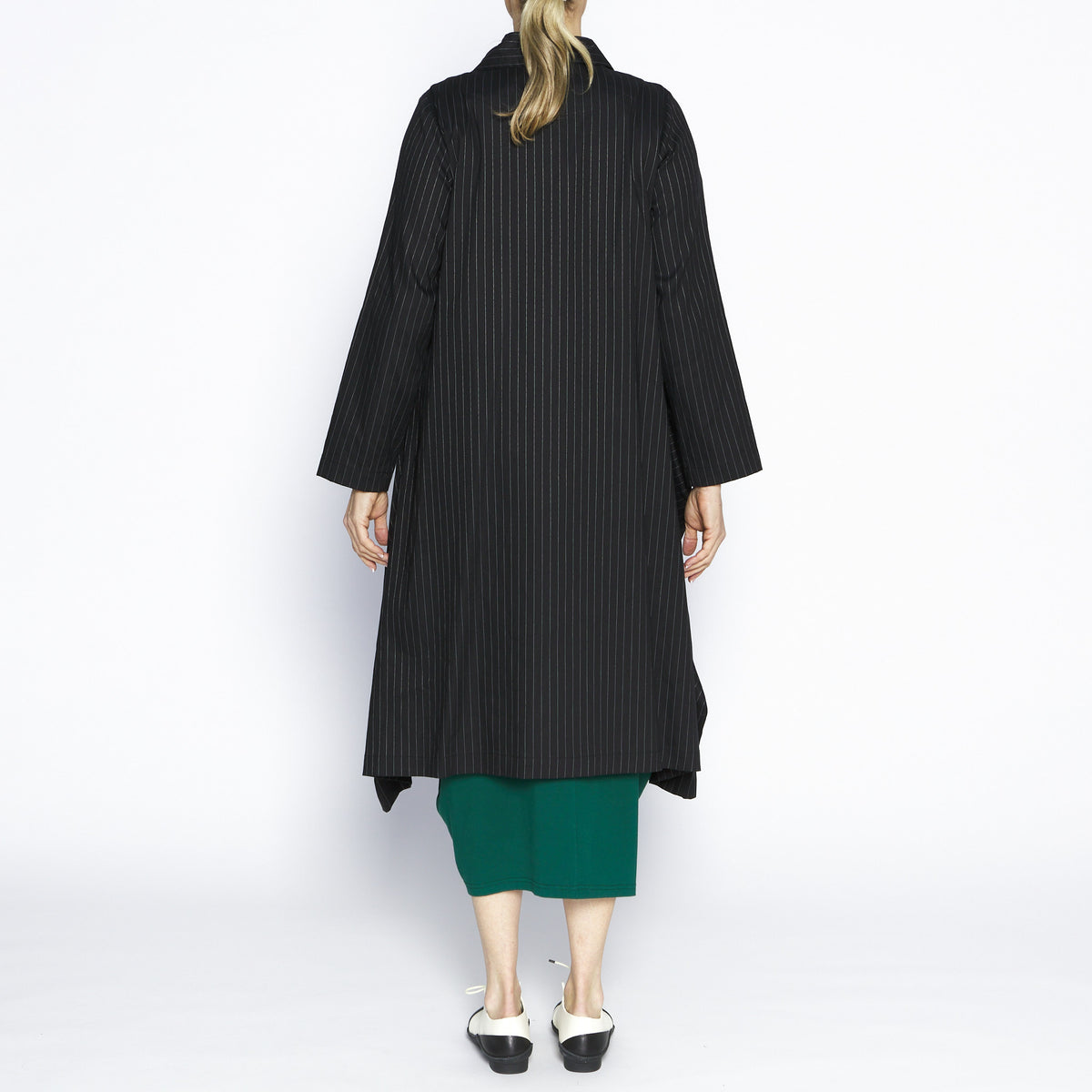 Ellen Pinstripe Coat