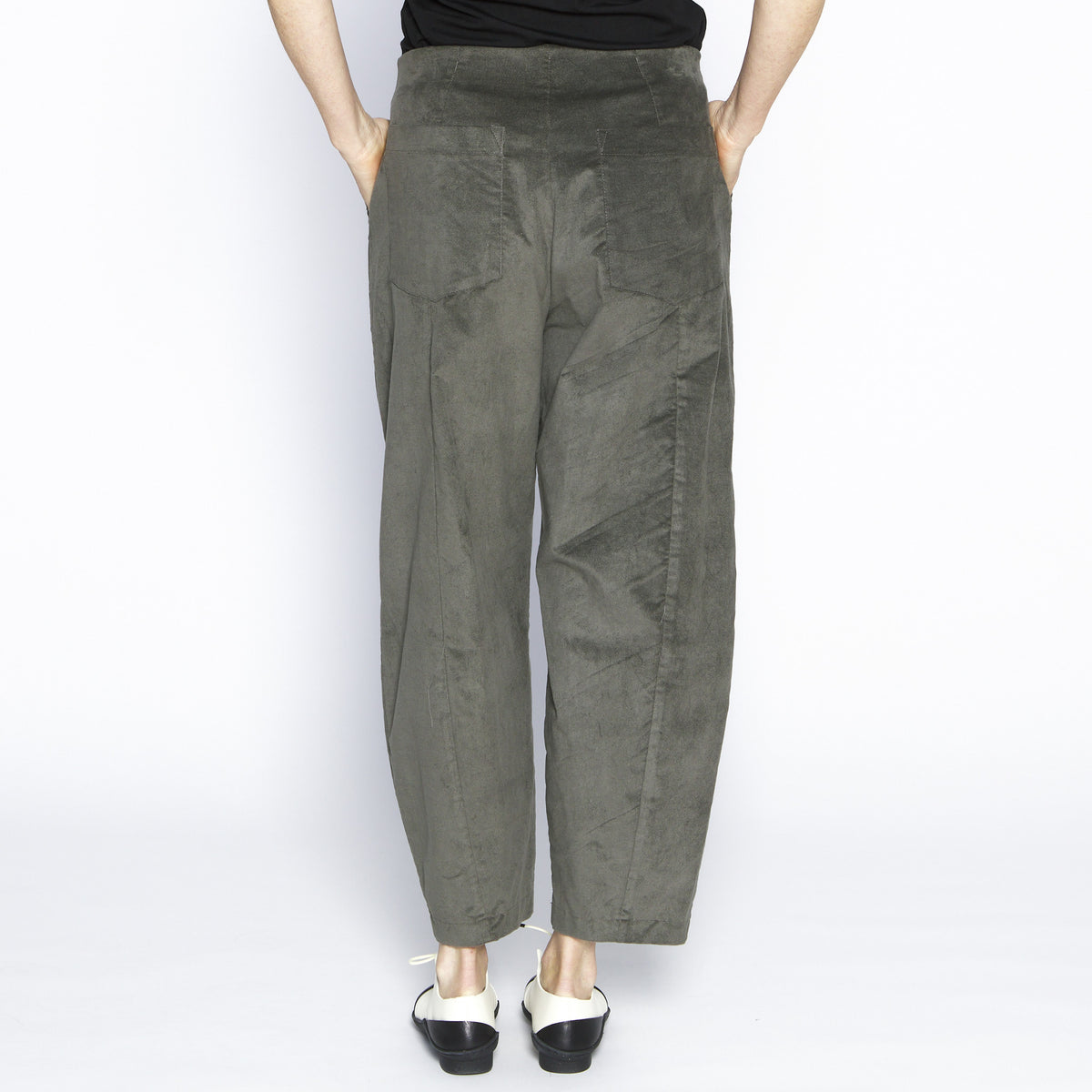 Beta Khaki Velvet Pant