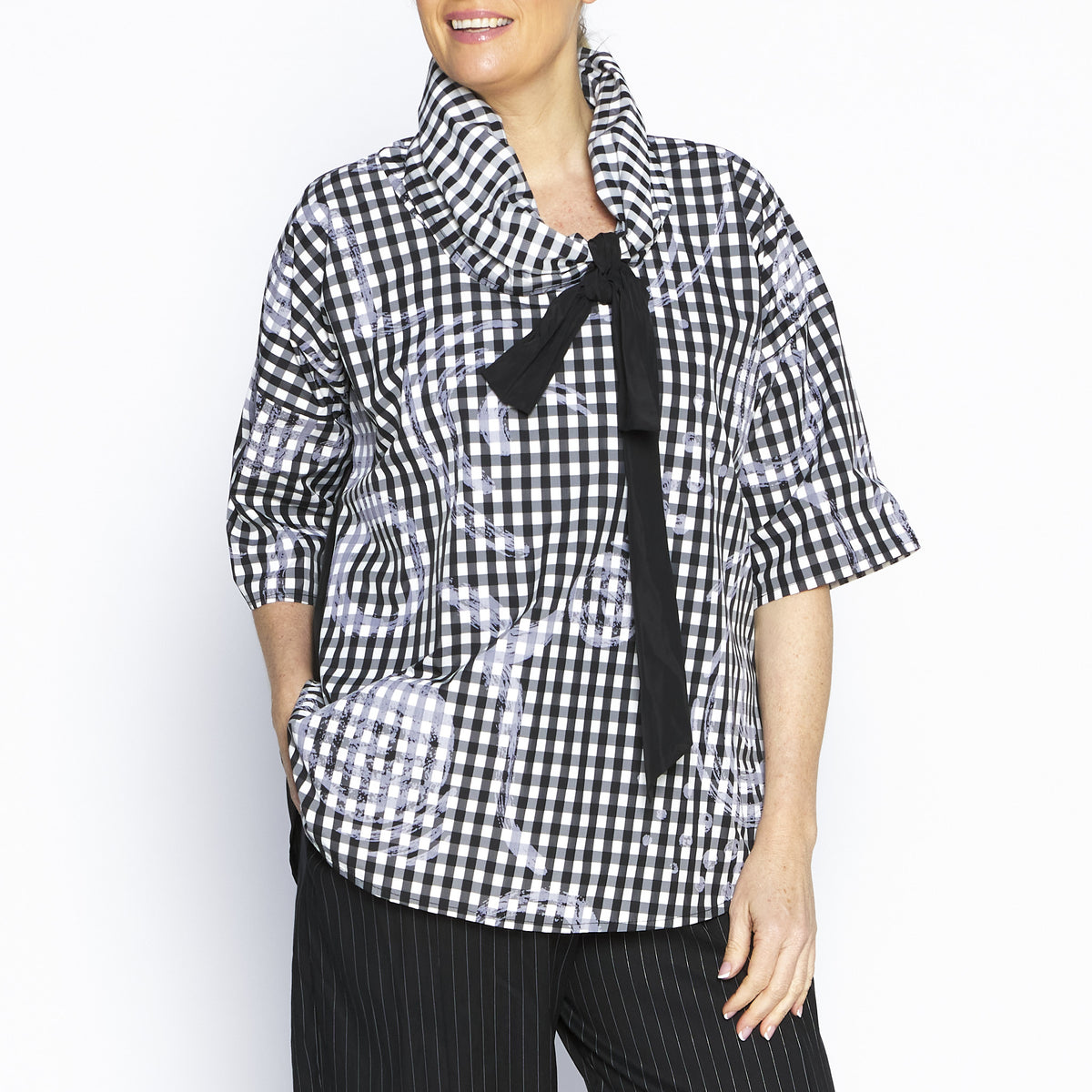 Hollie Gingham Top
