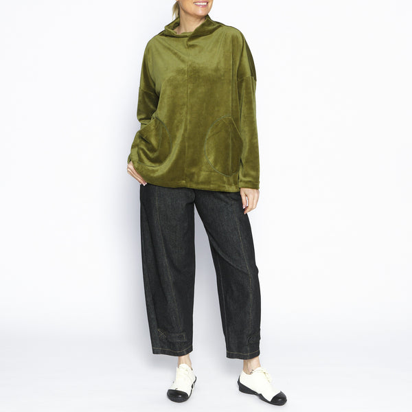 Beta Black Denim Pant