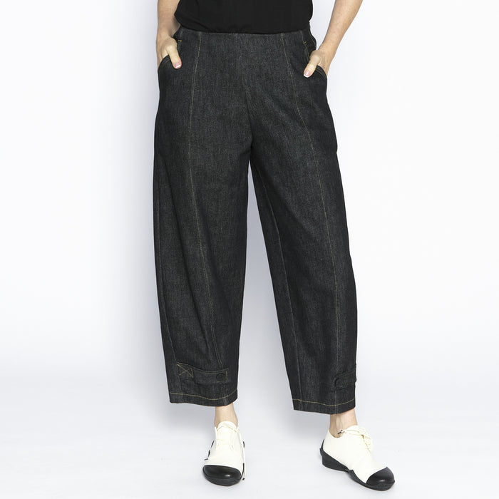 Beta Black Denim Pant