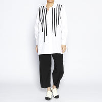 Dover White Trim Shirt