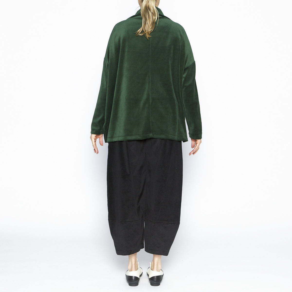 Supernova Black Velvet Pant