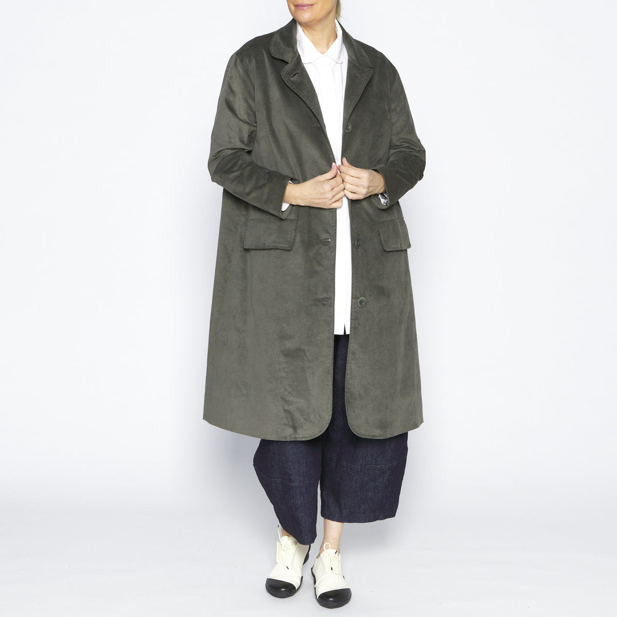 Edie Khaki Coat
