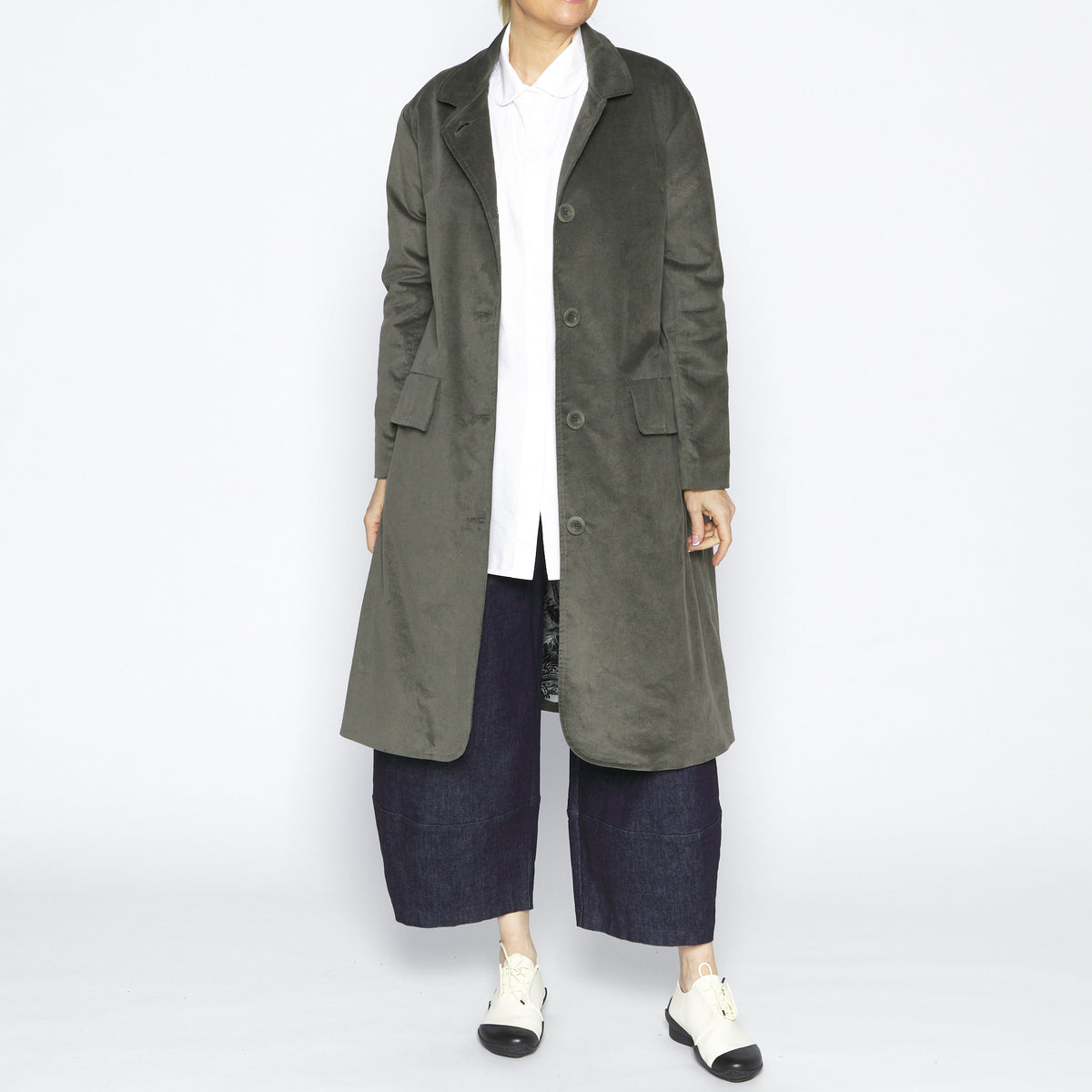 Edie Khaki Coat