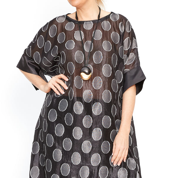 MU241616  Black Circles Dress