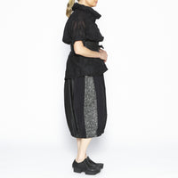 Keeley Upcycled Spot Skirt