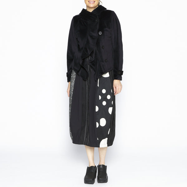 Keeley Upcycled Spot Skirt