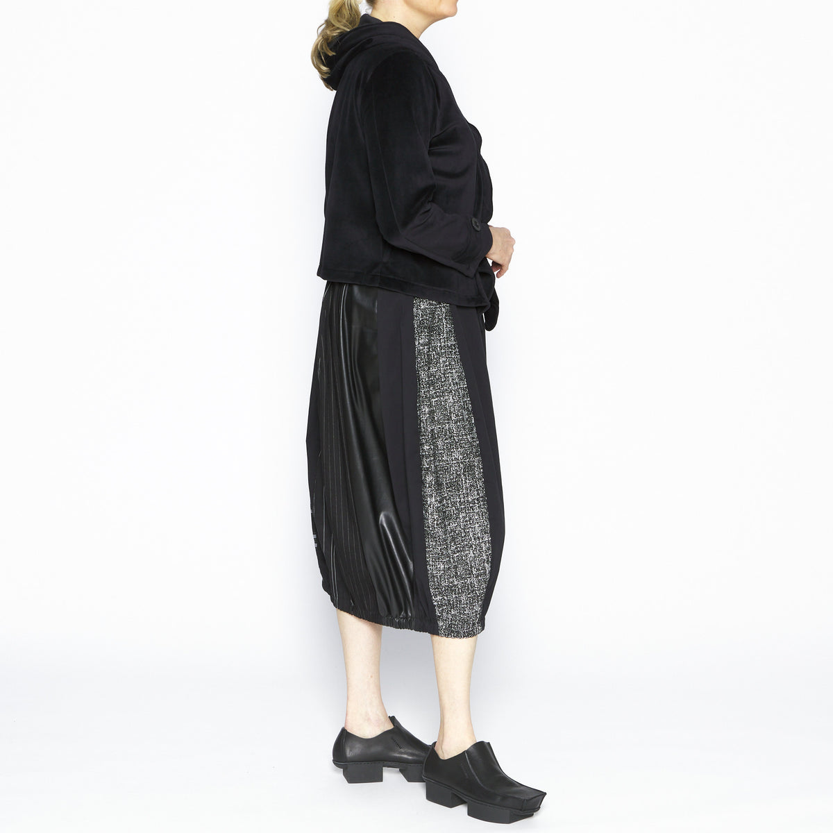 Keeley Upcycled Spot Skirt