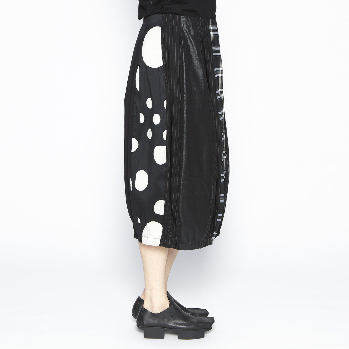 Keeley Upcycled Spot Skirt