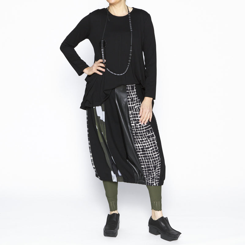 Keeley Upcycled Taffeta Skirt
