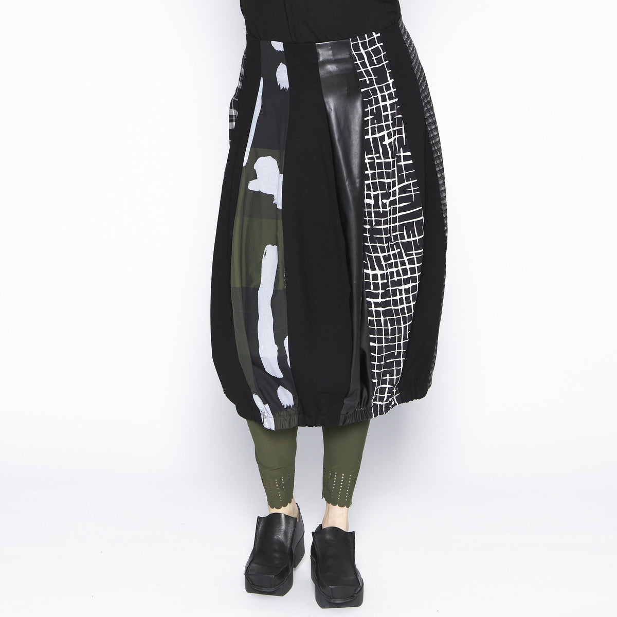 Keeley Upcycled Taffeta Skirt