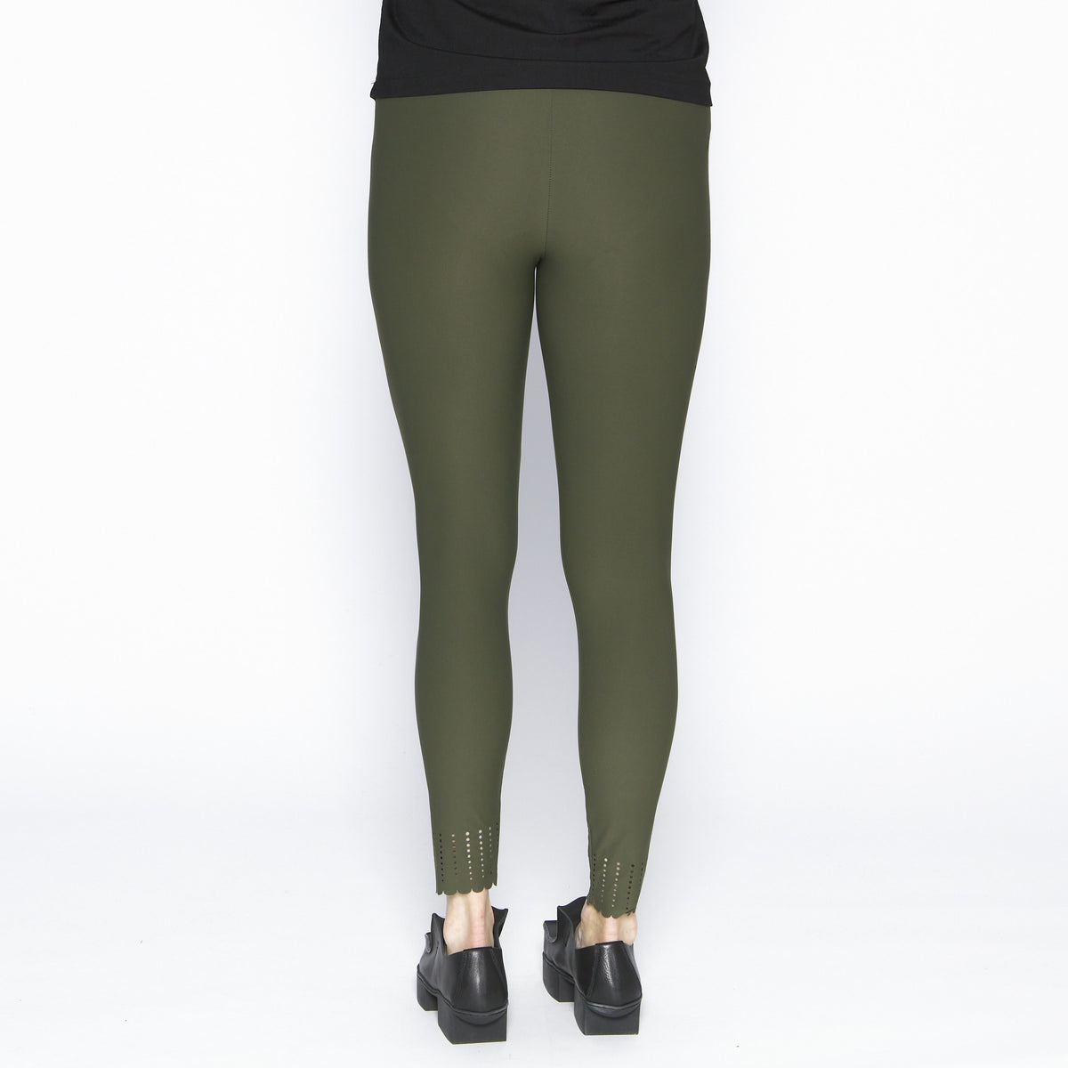 Khaki Laser Dot Leggings