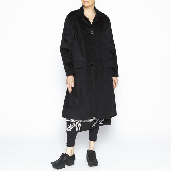 Edie Black Coat