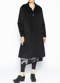 Edie Black Coat