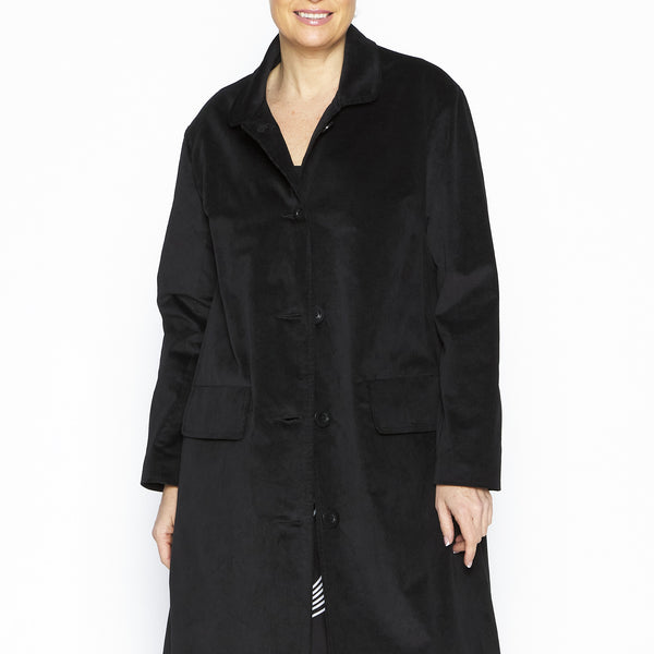 Edie Black Coat