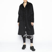 Edie Black Coat