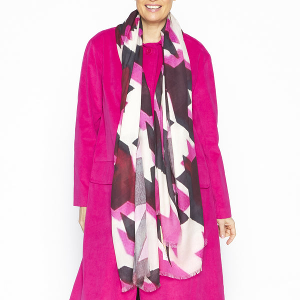 Houndstooth Modal Scarf