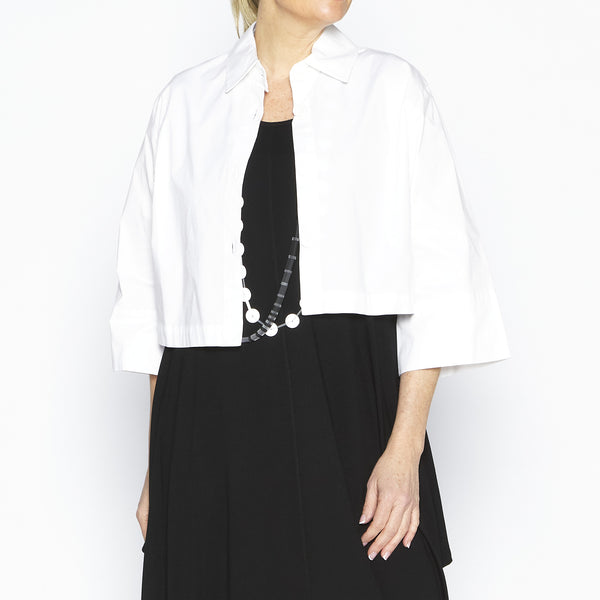 White Cotton Shacket