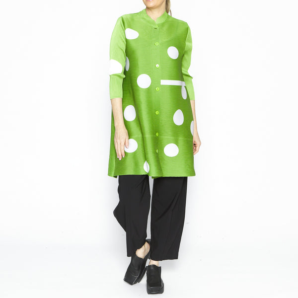 Izumi Green Polka Jacket