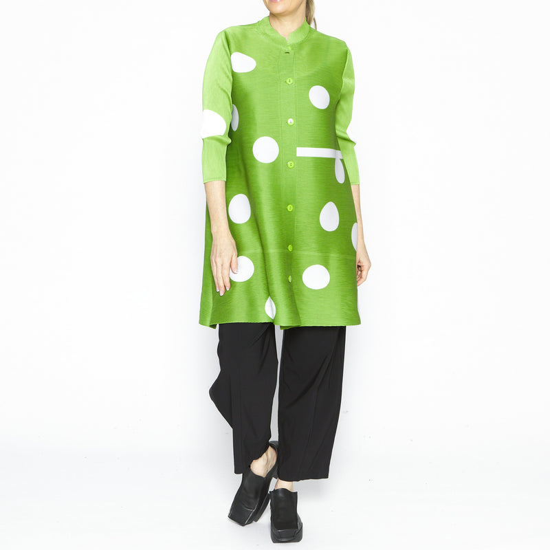 Izumi Green Polka Jacket