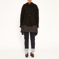 A Knitted Cardigan - Black