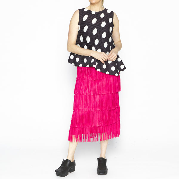 Tassel Red Skirt