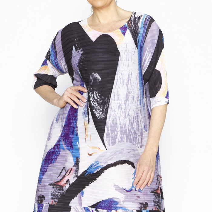 Mai Print Dress