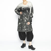 Natural Long Boxy Pull-Over SN-1869