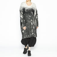 Natural Long Boxy Pull-Over SN-1869