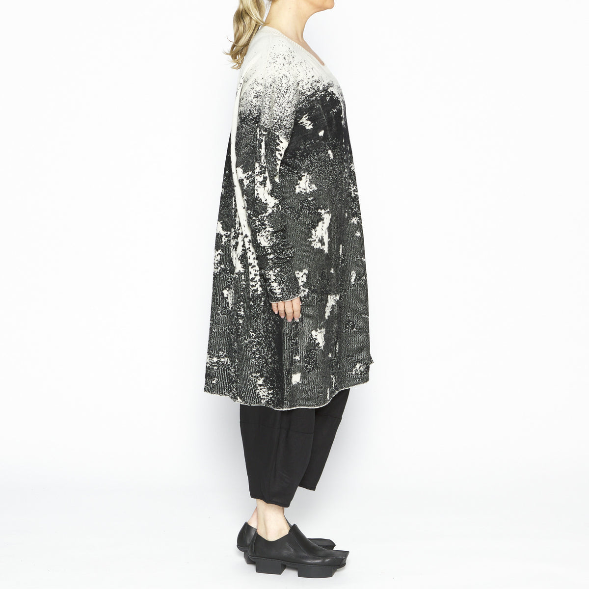 Natural Long Boxy Pull-Over SN-1869