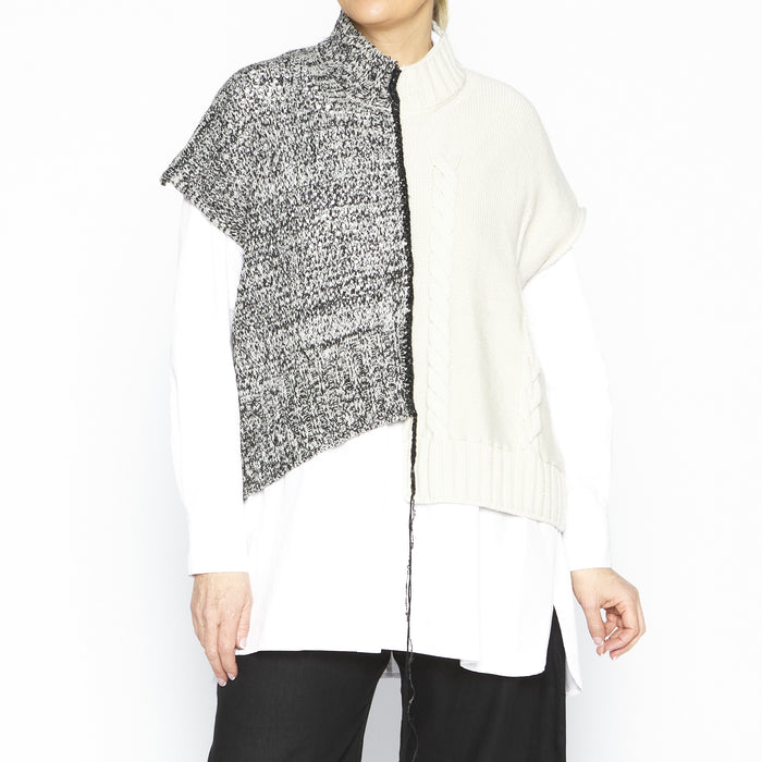 Asym Split Gilet SN-5140