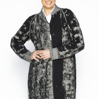 Long Knit Bomber SN-5146