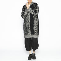 Long Knit Bomber SN-5146