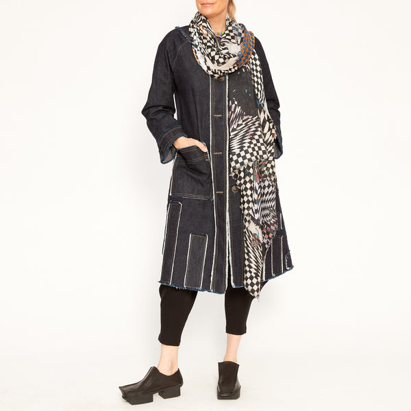 Checkmate Modal Scarf