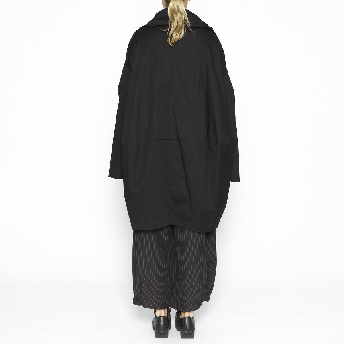 Drape Jacket in Black