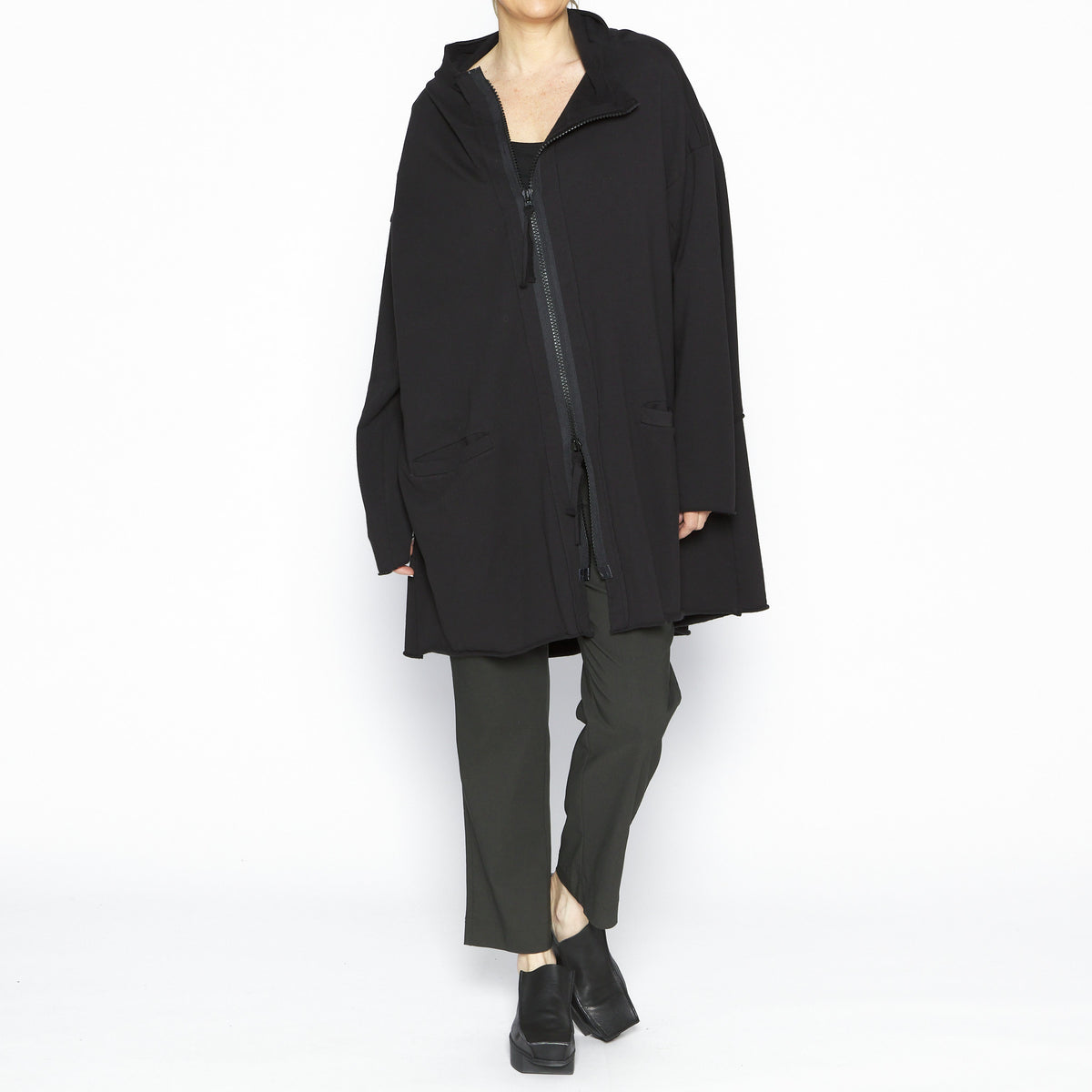 Black Zipper Jacket