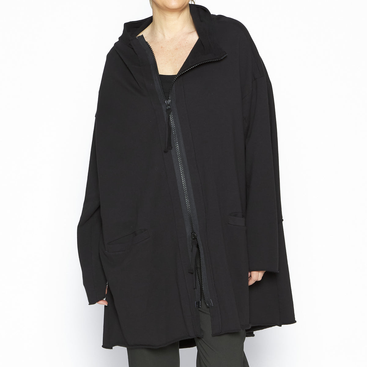 Black Zipper Jacket