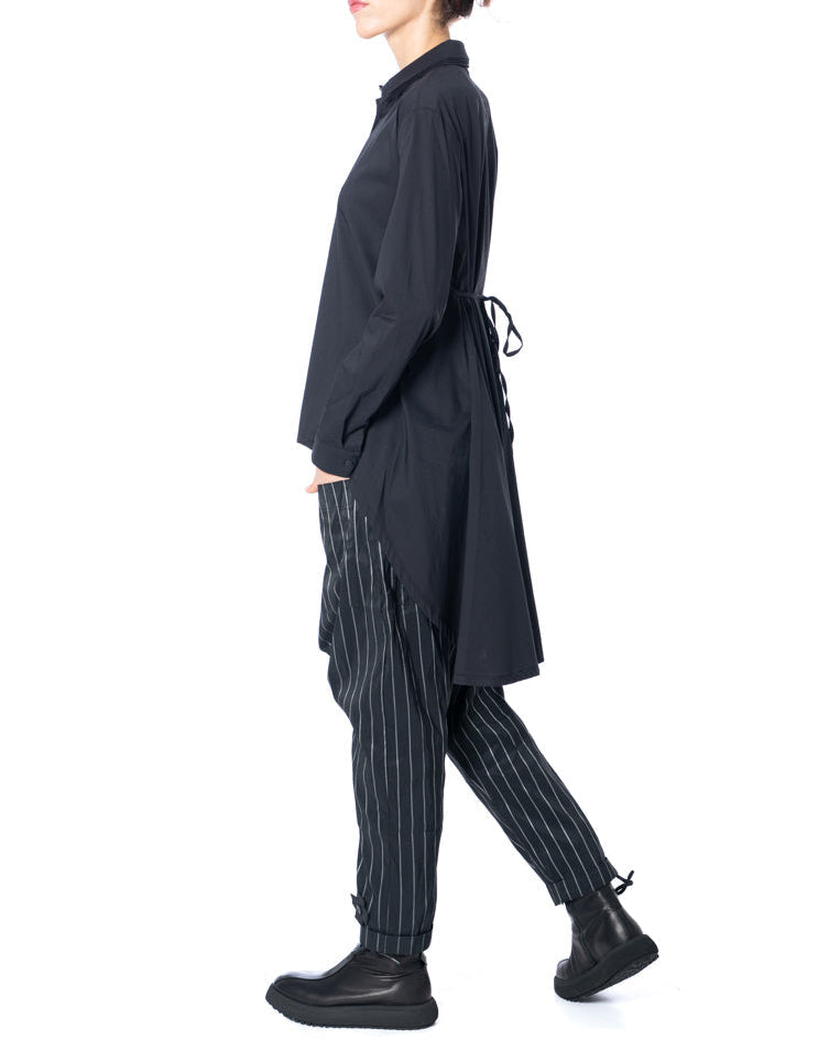 To Tie Two Black Shirt