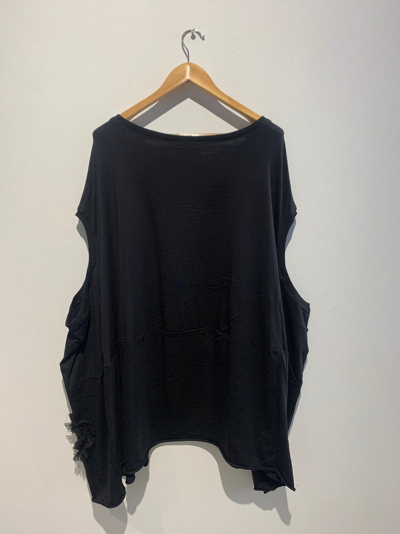 Balloon Shirt- Black