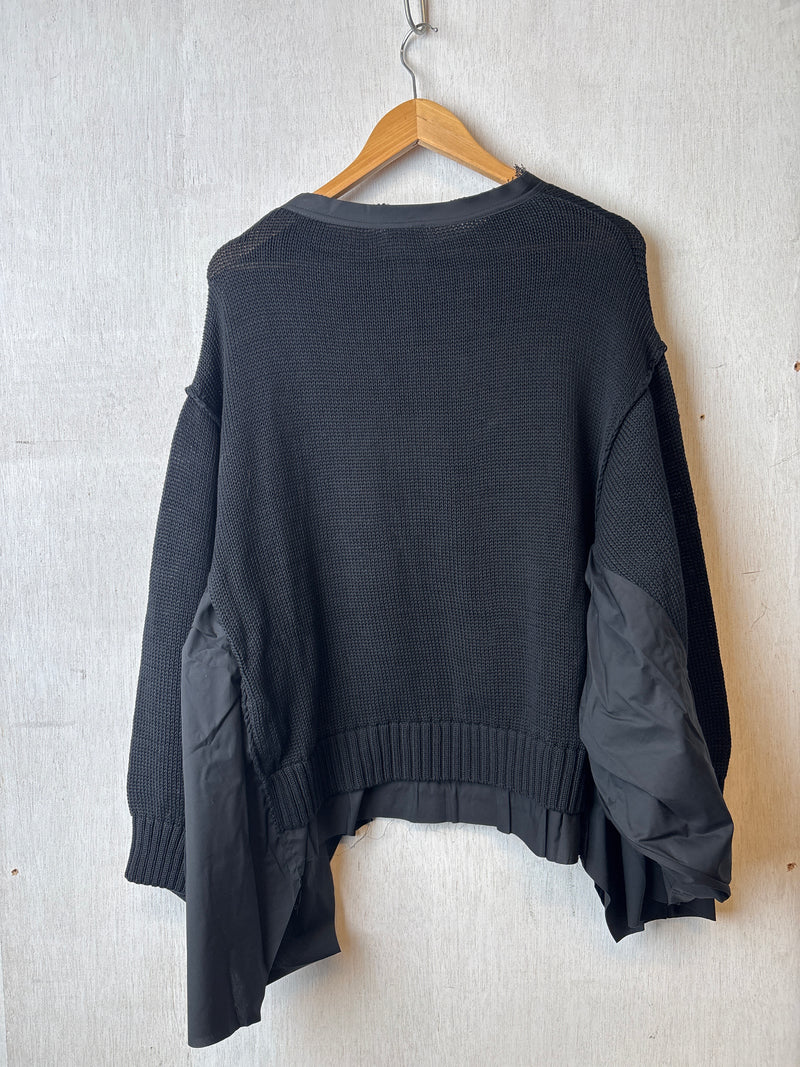 Alessia Black Jumper