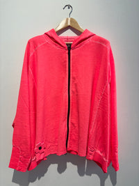 Wide Short Jacket- Coral