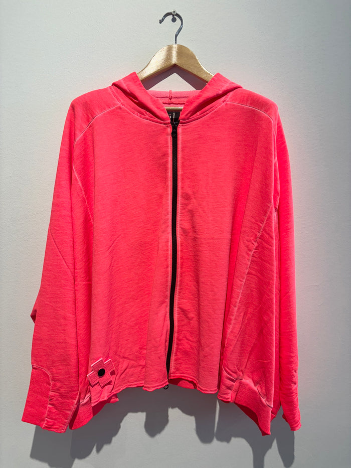 Wide Short Jacket- Coral