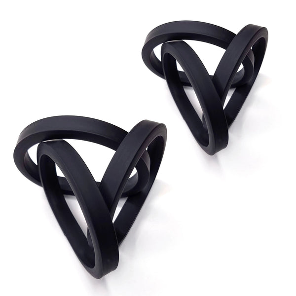 DRIM TRIO bracelets Charcoal Black