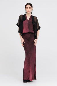 Accent Jacket Black Sheer
