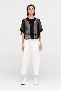 Accent Jacket Black Sheer