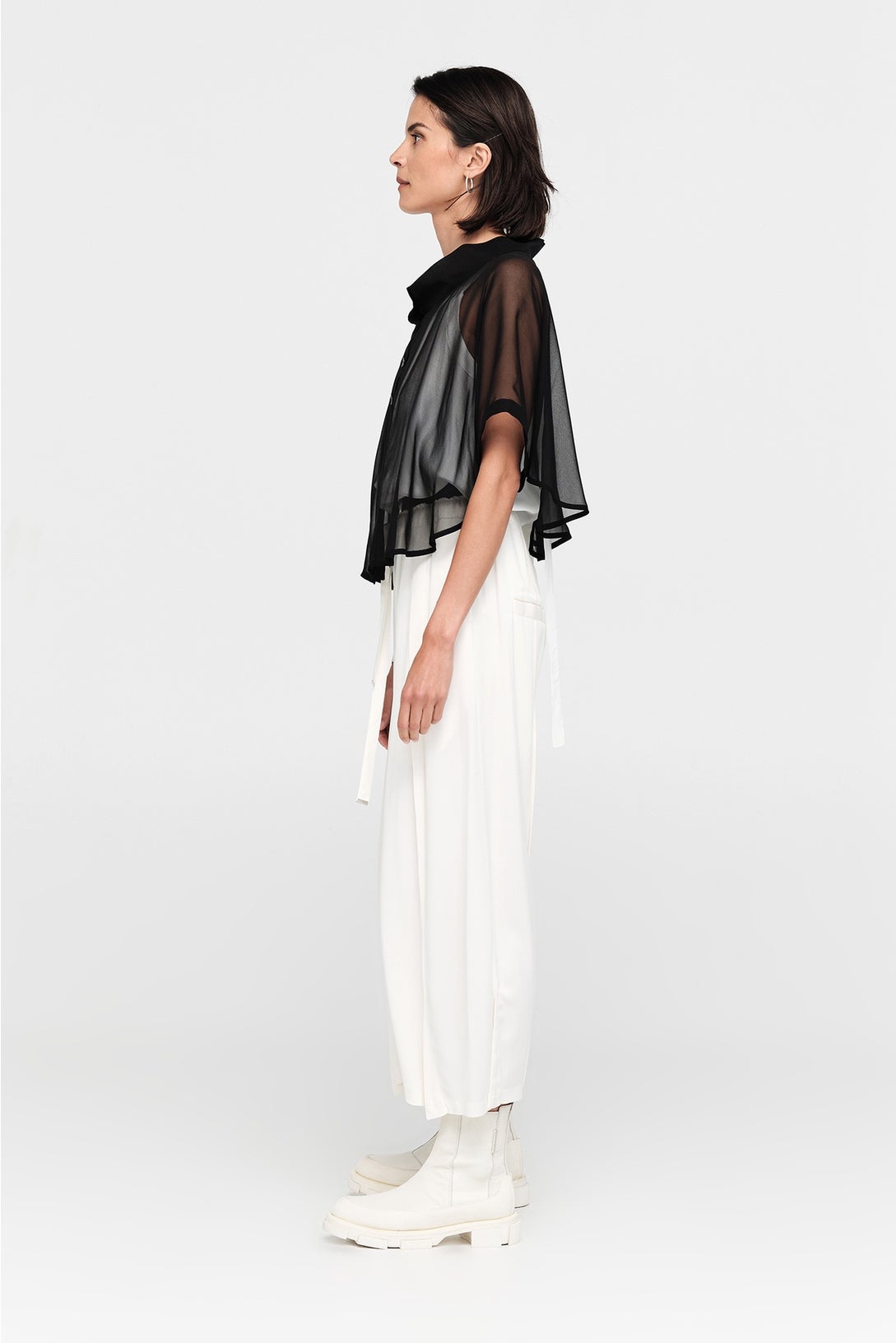 Accent Jacket Black Sheer