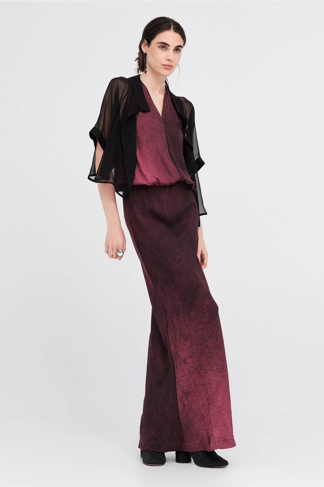 Accent Jacket Black Sheer